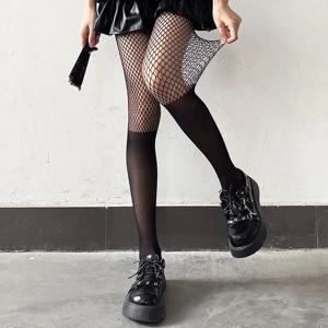 여성용 나일론 스타킹, 슈퍼 탄성 매직 타이트 팬츠, 블랙 섹시 슬림핏 슬림 레그, 통기성 광택 레이스 레깅스, 1 쌍