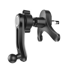 17mm 볼 헤드베이스 자동차 에어 벤트 클립 자기 자동차 전화 홀더 교체 대시 보드 지원 스탠드 휴대 전화 액세서리
