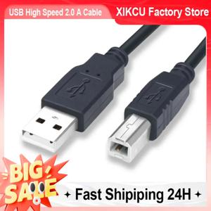 XIKCU 1m/1.3m USB 고속 2.0 A-B 남성 프린터 케이블 Canon Brother Samsung Hp Epson 프린터 코드 USB 프린터 케이블