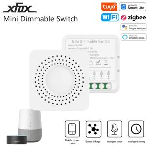 Tuya 스마트 조광기 스위치 WiFi BT/ZigBee 모듈 전등 스위치 AC110-240V DIY 스위치 스마트 라이프 APP Alexa Google 홈으로 작동