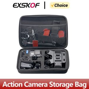 운반 케이스 보관 가방 Gopro Hero 용 여행용 운반 상자 12 11 10 9 8 7 6 5 SJCAM AKASO H9R DJI Osmo 액션 카메라 액세서리