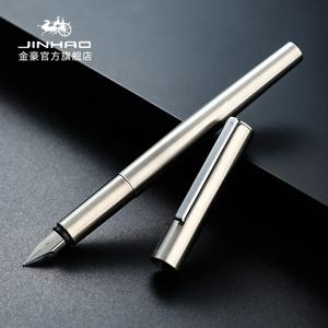 Jinhao 35 만년필 모든 강철 고급 품질 EF/F 펜촉 서예 쓰기 펜 편지지 비즈니스 사무실 학교 용품