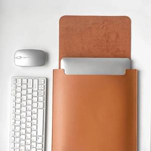 노트북 가방, 13/13.3/14/15/15.4/15.6/16 인치, 노트북 컴퓨터 마우스 패드, Pu 가죽 방광 가방, 컴퓨터 가방 액세서리