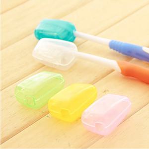 색상 무작위 휴대용 칫솔 케이스, 여행용 휴대용 세면 칫솔 케이스, 보호 케이스, 5 개