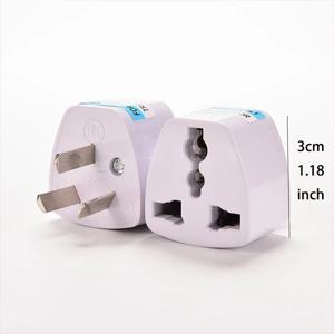 호주 전원 플러그 범용 3Pin 영국/미국/EU AU NZ AC 접지 어댑터 여행용 변환기 휴대 전화 가전 제품