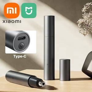 2024 새로운 Xiaomi Mijia 전기 코 헤어 트리머 코 헤어 휴대용 충전식 코 헤어 트리머 미니 트리머 콧 구멍 클리너