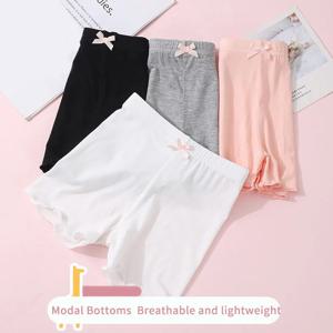 여름 옷 소녀 모달 팬티 경량 안티 시스루 팬티 어린이 안전 반바지 학교 어린이 편안한 속옷