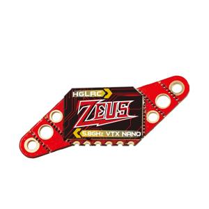 HGLRC Zeus nano VTX 350mW FPV 5.8G 2.4g 40CH 내장 마이크 RC FPV 송신기 VTX Multicopter 용 16/20/25.5mm 구멍