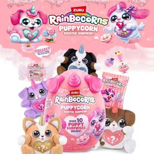 Rainbocorns Zuru Rainbocorns 서프라이즈 Puppycorn 향기로운 서프라이즈 미스터리 오리지널 Zuru 장난감 미니 브랜드 장난감 소녀를위한 귀여운 선물