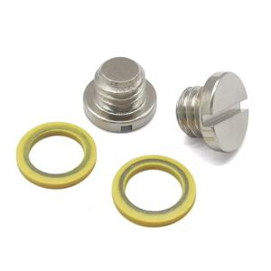 Mercury MERCRUISER용 해양 배수 플러그 나사 키트 2개 10-79953Q2는 10-79953A2를 대체합니다. 18-2244 22420 10-79953Q04