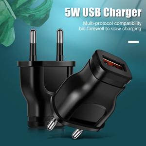 5V 1A USB 충전 포트 전원 공급 장치 충전기 벽면 충전기 소형 전원 어댑터 (아이폰, 삼성, 화웨이, 샤오미, 레드미 모바일용)