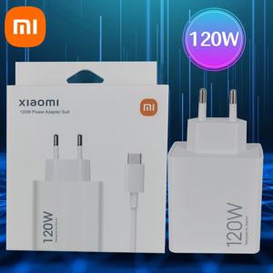 Xiaomi 120W 충전기 터보 고속 충전 Eu/Us Redmi Note 11 12 13 Pro Plus Mi 14 13 13T Poco Phone 용 하이퍼 충전 어댑터 케이블