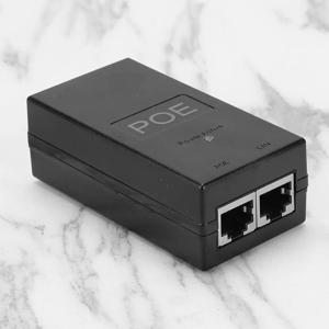 CCTV 보안 POE 어댑터 인젝터 이더넷 전원, 24V 0.5A 15.4W, POE CCTV IP 카메라 전화 전원 공급 장치