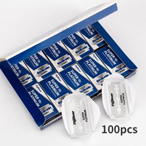 10PCS 면도날 스테인레스 스틸 스크레이퍼 녹 없이 청소 가정용 대머리 남성을위한 소형 및 휴대용 헤드 면도기