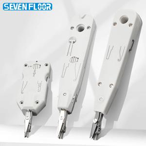 1개 네트워크 펀치 다운 툴 다기능 크로네 타입 IDC/네트워크 와이어 Cat5 및 전화 삽입 임팩트 터미널 툴