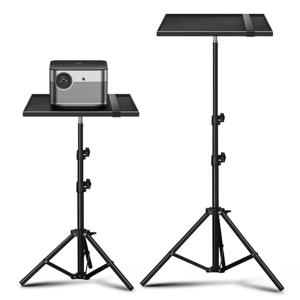 범용 노트북 사운드 카드 프로젝터 삼각대 스탠드 홀더 브래킷 프로젝터 플로어 스탠드 JMGO XIAOMI 용 조정 가능한 높이