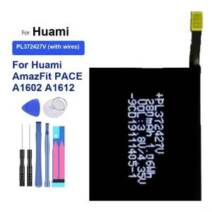 Huami Amazfit T-Rex Pro, Res Sport 2, Verge Lite Global, Stratos II 2, A1609, Amazfit Ares Bip GTR, 스포츠용 시계 배터리