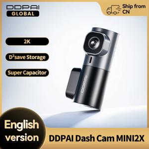 DDPAI MINI2X 대시 캠 2K 5GHz Wifi, ADAS 자동차 DVR 카메라 Dashcam Night Vision2.0 대시 카메라 레코더 24H 주차 모니터