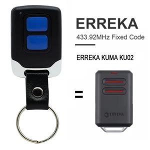 ERREKA KUMA KU02 복사기 차고 문 오프너 433.92MHz 고정 코드용 원격 제어