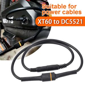 배터리 충전 어댑터 케이블용 전원 케이블 어댑터, XT60 수 및 암 커넥터, DC5521, 18AWG