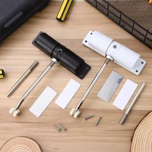 자동 조정 가능한 클로저 표면 장착형 자동 헤비 듀티 안전 스프링 클로저 내부 외부 블랙 도어 클로저