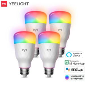Yeelight 스마트 LED 전구 W3 E26/E27 색상/흰색 주변 조명 Wifi 음성 제어 1700K~6500K Mi Home Alexa Google SmartThings