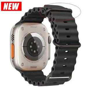 애플 워치용 오션 밴드 스트랩, 울트라 2, 49mm, 41mm, 42mm, 40mm, 손목 팔찌, 한국 iWatch 시리즈 7, 6, 3, se, 8, 9, 10, 45mm, 46mm, 44mm