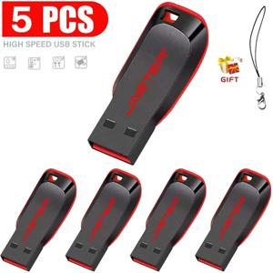 5 PCS LOT 저렴한 가격 도매 USB 플래시 드라이브 32GB 64GB 128GB 고속 펜 드라이브 USB 2.0 메모리 스틱 Pendrive 크리 에이 티브 선물