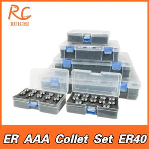 ER AAA 콜릿 세트 ER11 ER16 ER20 ER25 ER32 ER40 고정밀 0.008mm 0.015mm 공구 홀더 클램핑 ER 스프링 수집 척 ER