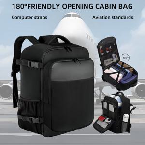 ryanair 40x20x25 및 45x36x20 여행용 배낭, 노트북 배낭, 남녀공용.다기능 가방, 학교 가방, 대학, 트레킹 배낭