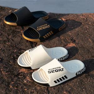 패션 남자 여름 슬리퍼 Anti-slip EVA 부드러운 단독 슬리퍼 야외 비치 플립 플롭 남자 가정용 편안한 신발