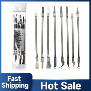 8pcs CPU IC 접착제 리무버 C 칩 수리 전화 수리 도구 얇은 블레이드 휴대 전화 컴퓨터에 대 한 Piratical 수리 손 도구