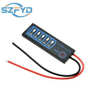 DC5V-30V 2-8S 배터리 레벨 표시기 삼원 리튬 배터리 리튬 철 인산염 납산 배터리 용량 디스플레이 테스터