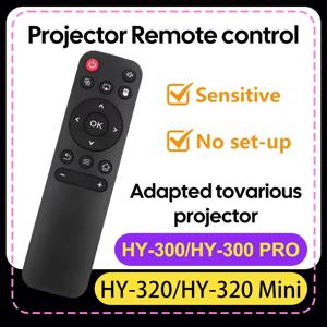 HY300 PRO 리모컨, HY-300 PRO/320 미니 프로젝터 호환