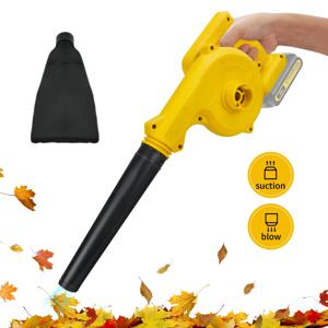 Dewalt 20V 배터리 용 무선 리프 블로어 전기 작업 현장 공기 송풍기 2-in-1 핸들 전기 송풍기 및 진공 청소기