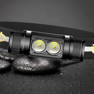 최신 Type-C USB led 전조등 낚시 18650 헤드 라이트 토치 사냥 헤드 램프 캠핑 전조등 손전등 헤드 라이트