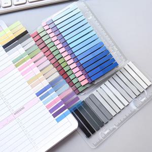 320PCS 클리어 스티커 메모 사무실 학교 도서 주석 색인 탭 편지지에 대 한 자기 접착 다채로운 메모 패드