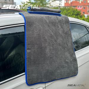 SEAMETAL 1200GSM 산호 양털 디럭스 세차 마이크로 화이버 타월 플러시 청소 건조 천 세차 타월 40x40/40x60/60x90cm