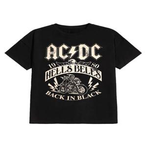 ACDC 밴드 그래픽 인쇄 여름 럭셔리 브랜드 코튼 남성 및 여성 티셔츠 반팔 스트리트 패션 트렌드 의류