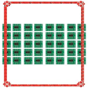 24시간 배송 40개 PAM8403 모듈 초소형 디지털 앰프 보드 2 X 3W Class D 디지털 2.5V ~ 5V 파워 앰프 보드