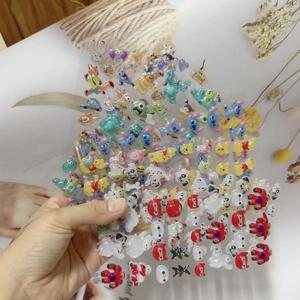 디즈니 덤보 베이맥스 만화 3D 젤리 패치 스티치 어린이 DIY 핸드북 장식 냉장고 스티커 어린이 보상 장난감