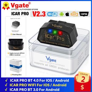 Vgate iCar Pro ELM327 WIFI Obd2 스캐너 블루투스 호환 4.0 안드로이드/IOS 자동차 자동 진단 도구 PK ICAR2 ELM 327 V1.5