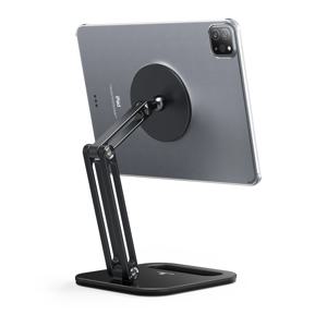 Artpowers 금속 마그네틱 태블릿 홀더 테이블 데스크 스탠드 Ipad Pro Xiaomi Samsung Huawei Apple 태블릿 액세서리 지원