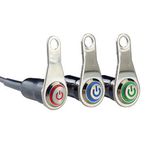 LED 오토바이 스위치 온+오프 핸들 바 마운트 알루미늄 합금 방수 12V 안개등 램프 오토바이 경적 푸시 버튼 스위치