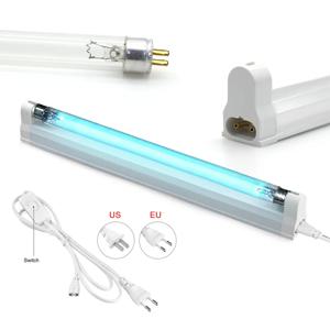 자외선 살균 램프, T5 튜브, UVC 오존, LED 석영 살균기, 가정 및 병원용 UV 살균등, 6W, 8W, 220V, 110V