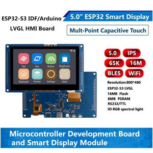 ESP32-S3 LVGL WIFI&BLES HMI 개발 보드 RGB LCD Ar-duino 그래픽 디스플레이 TFT 모듈 터치 기능이 있는 스마트 디스플레이 화면