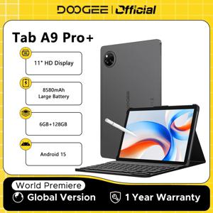 두지 탭 A9 Pro+ 태블릿 PC 11인치 안드로이드 15 30GB 램(6+24) 128GB 저장용량 8580mAh 배터리 와이드바인 L1 지원 태블릿 듀얼 스피커