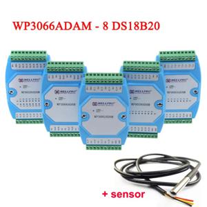 8 채널 입력 온도 센서 DS18B20 모듈 RS485 RTU MODBUS WP3066ADAM