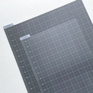 A5 A6 쓰기 매트 보드 Midori Hobo 노트북 저널 플래너 학교 사무용품 문구 도매를위한 플레이트 눈금자 기반