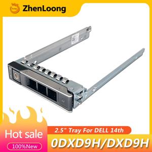 DELL 서버 R750 R740 R640 R940 R740xd R540 R240 용 오리지널 0DXD9H, 14G 2.5 인치 SAS SATA HDD 캐디 트레이 브래킷 DXD9H